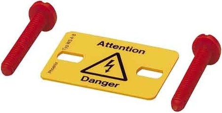 Warning/signing plate Plastic 1004225