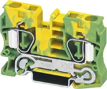 Ground terminal block 0.2 mm² 1.5 mm² 3036136