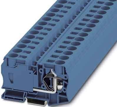 Feed-through terminal block 2.5 mm² 2.5 mm² 2.5 mm² 3036181