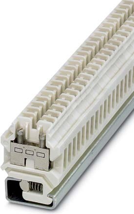 Feed-through terminal block 0.5 mm² 0.5 mm² 0.5 mm² 0502058