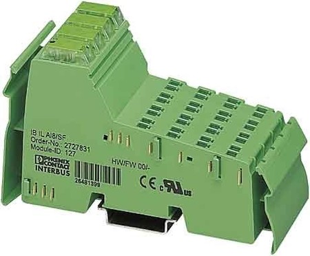 Fieldbus, decentr. periphery - analogue I/O module 7.5 V 2861412