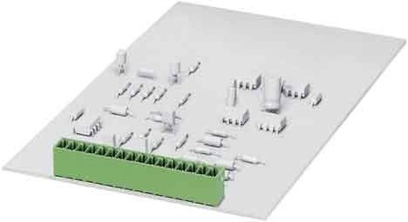 Printed circuit board connector Fixed connector Pin 1843677