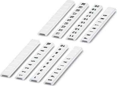 Labelling for terminal block Numbers Horizontal 0810821:0002