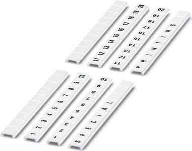 Labelling for terminal block  0810834:0082