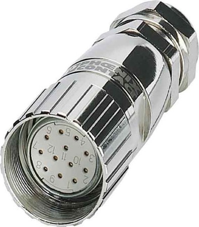 Circular connector (industrial connector) Bus 23 mm 1000041