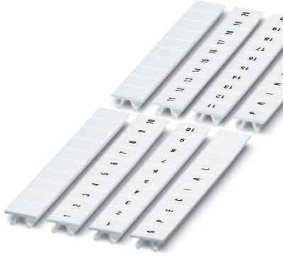 Labelling for terminal block  1054000