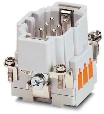 Contact insert for industrial connectors Pin Rectangular 1605611