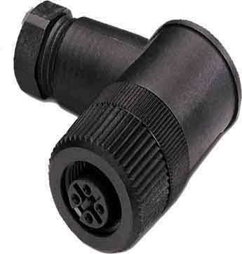 Sensor-actuator connector M12 Female (bus) Vertical 1500790