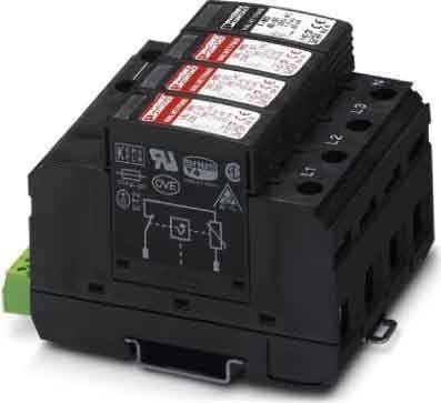 Surge protection device for power supply systems TT 2859181