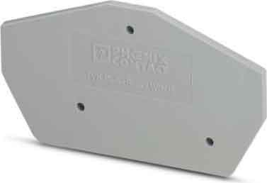 Endplate and partition plate for terminal block  3036770