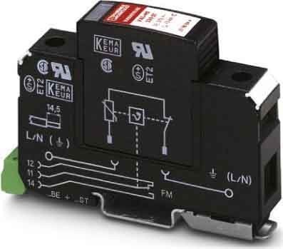 Surge protection device for power supply systems TN 1 2868033