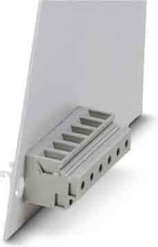 Panel feed-through terminal block 0.2 mm² 0.25 mm² 0706605