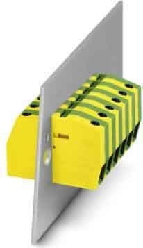 Panel feed-through terminal block 10 mm² 4 mm² 6 mm² 0707785