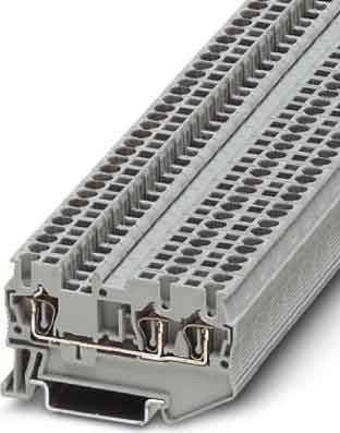 Feed-through terminal block 0.08 mm² 0.08 mm² 0.2 mm² 3031982