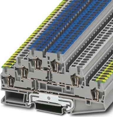 Multi level installation terminal block 0.08 mm² 3036084