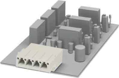 Contact insert for industrial connectors Pin Rectangular 1607523