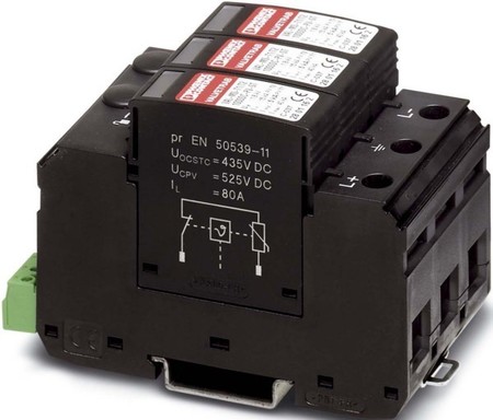 Combined arrester for power supply systems 5 kA 2801161