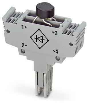 Component plug terminal block Pluggable Grey 2802345