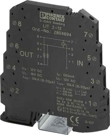 Surge protection device for data networks/MCR-technology  280469