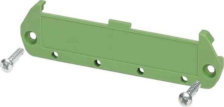 Endplate and partition plate for terminal block Green 2959337