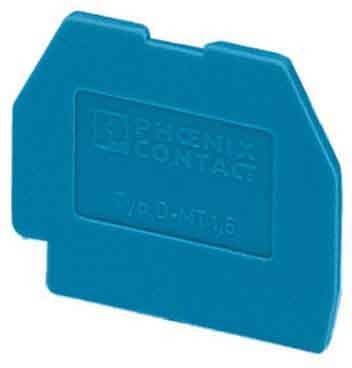 Endplate and partition plate for terminal block  3025529