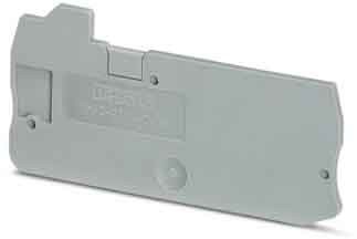 Endplate and partition plate for terminal block  3033087