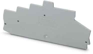 Endplate and partition plate for terminal block  3041927