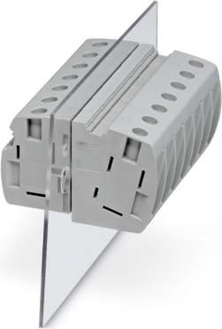 Panel feed-through terminal block 10 mm² 4 mm² 6 mm² 3073364