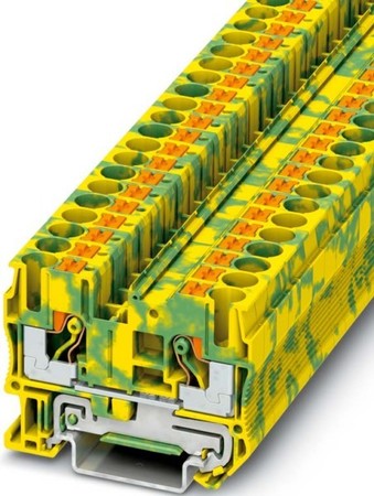 Ground terminal block 0.5 mm² 0.5 mm² 3211822