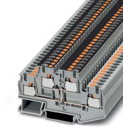 Feed-through terminal block 0.2 mm² 0.2 mm² 0.2 mm² 3211825