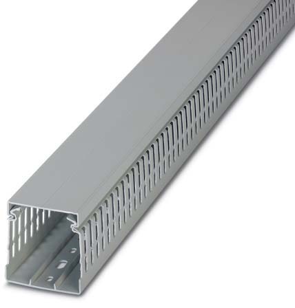 Slotted cable trunking system 40 mm 80 mm 3240357