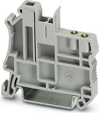 End bracket for terminal block Grey Screwable 3060458