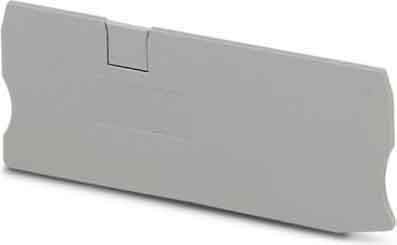 Endplate and partition plate for terminal block  3035357