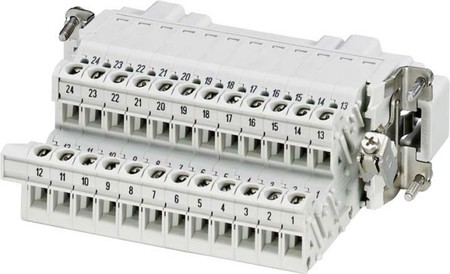 Contact insert for industrial connectors  1648060