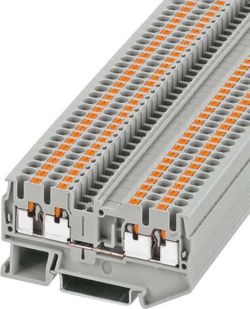 Feed-through terminal block 0.5 mm² 0.5 mm² 0.5 mm² 3209580