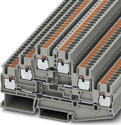 Feed-through terminal block 0.14 mm² 0.14 mm² 3210499