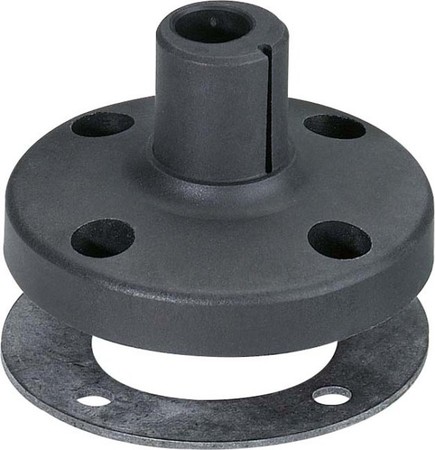 Stand for signal tower without tube Plastic Black 2700163