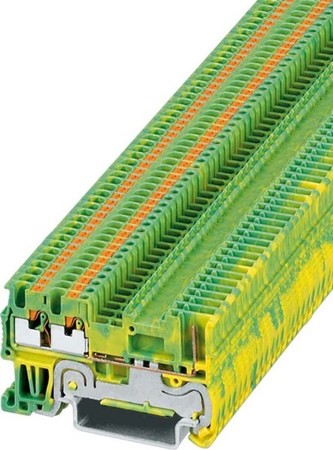 Ground terminal block 0.14 mm² 0.14 mm² 3212374