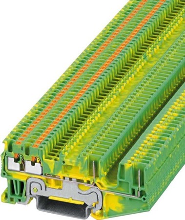 Ground terminal block 0.14 mm² 0.14 mm² 3212413