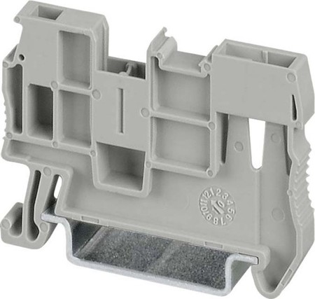 Endplate and partition plate for terminal block Grey 3061376