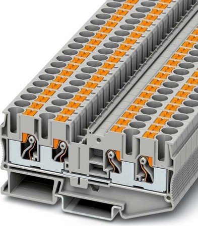 Feed-through terminal block 0.5 mm² 0.5 mm² 0.5 mm² 3212934