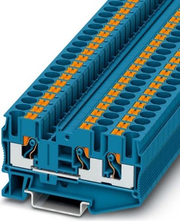 Feed-through terminal block 0.5 mm² 0.5 mm² 0.5 mm² 3211485