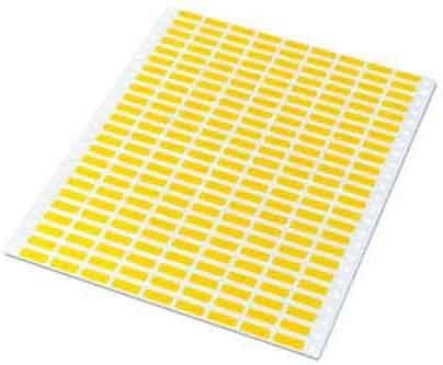 Labelling material Unprinted Yellow 5031692