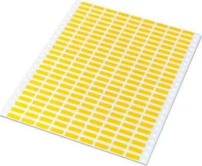 Labelling material Unprinted Yellow 5031689