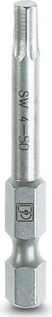 Bit for hexagonal screws 1/4 inch 1212647