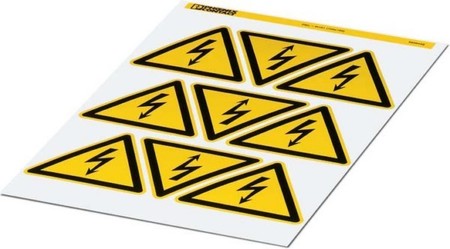 Warning/signing plate Plastic 0830435