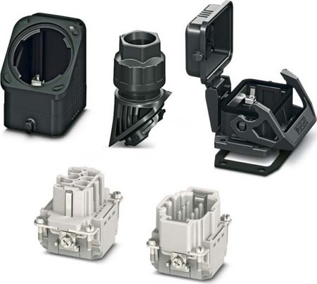 Housing for industrial connectors Rectangular 1407710