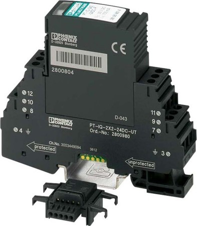 Surge protection device for data networks/MCR-technology  280098