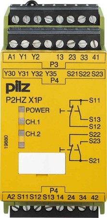 Two-hand control relay Spring clamp connection 42 V 787331