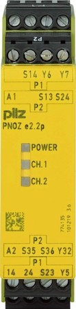 Two-hand control relay Screw connection 774135